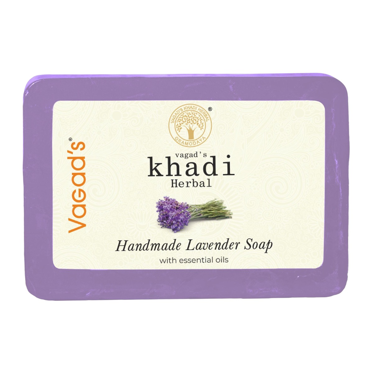 Vagad's Khadi Lavender Soap, 125gm