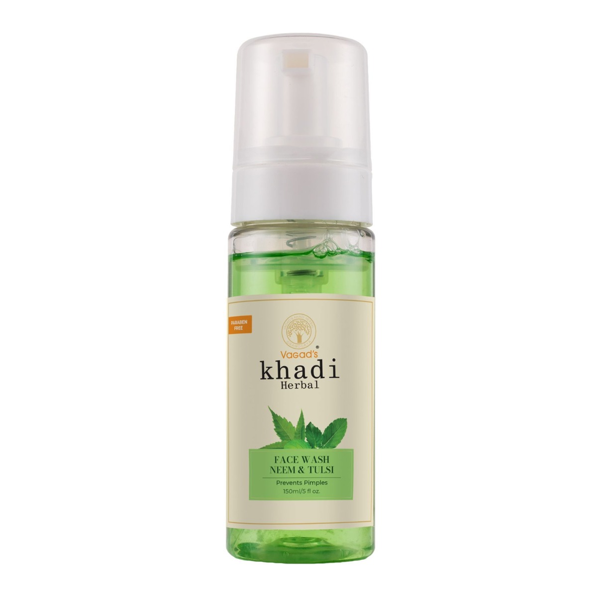 Vagad's Khadi Neem & Tulsi Foaming Face Wash, 150ml