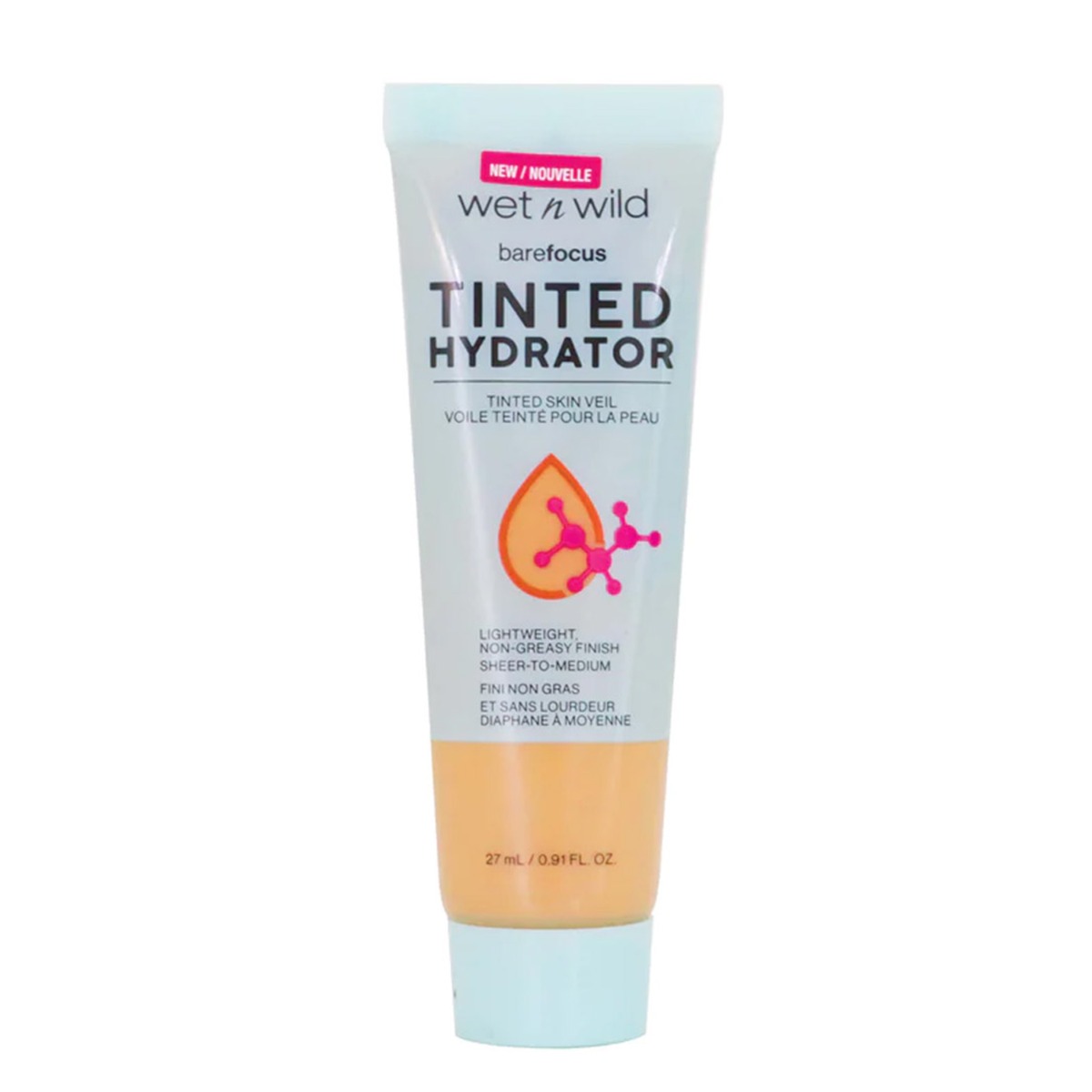 Wet N Wild Bare Focus Tinted Hydrator- Medium Tan, 27ml